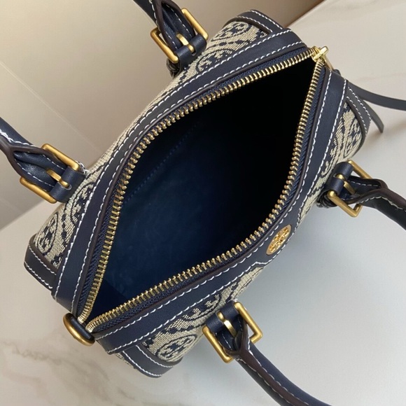 Tory burch classic old flower small Boston pillow bag - Picture 6 of 9